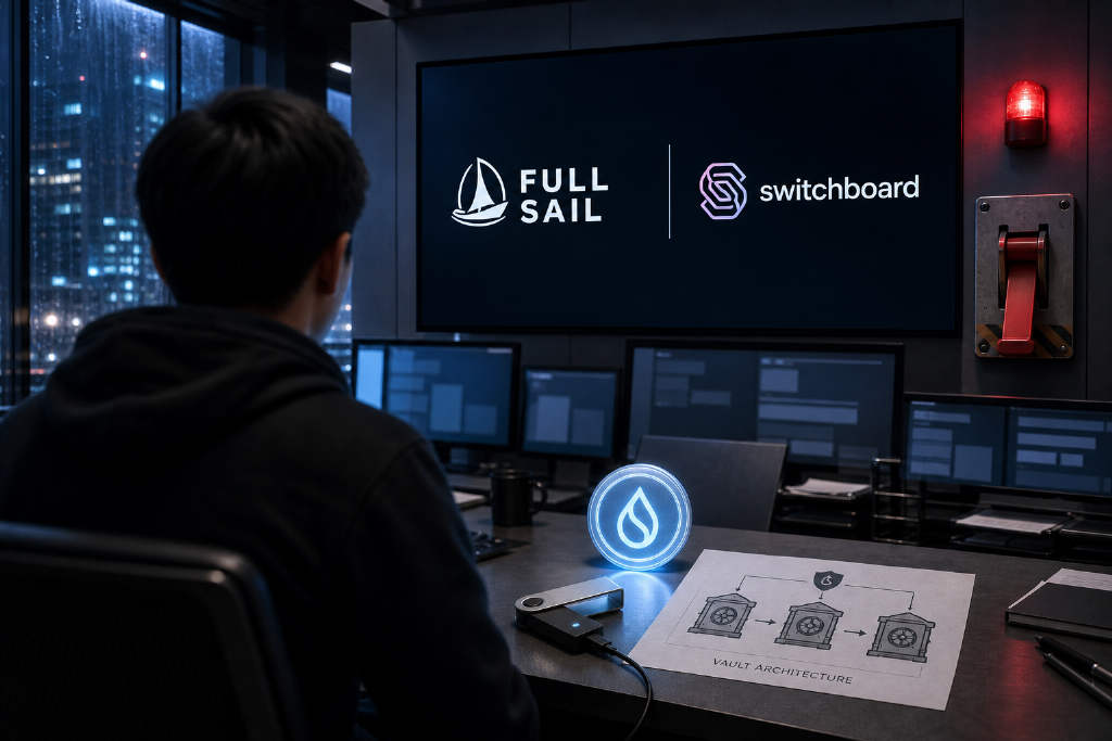 Sui 上 DeFi 协议 Full Sail 因 Switchboard 事件启动关停