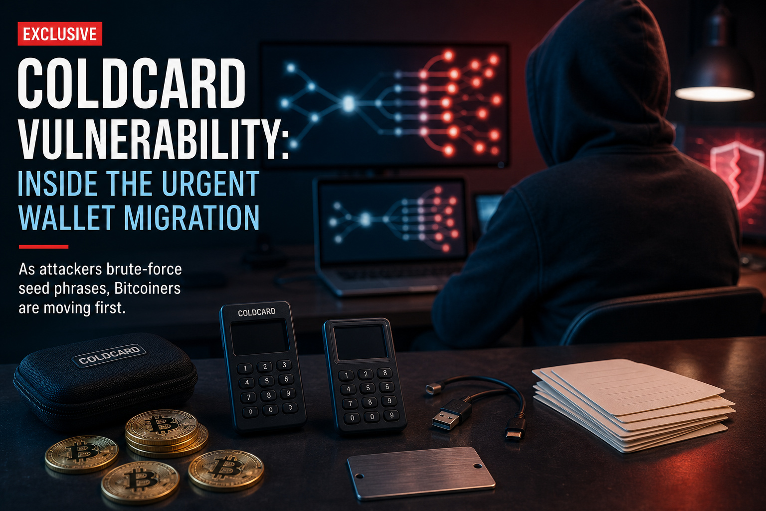 Coldcard 漏洞引发钱包迁移 上周比特币新地址数超 33 万