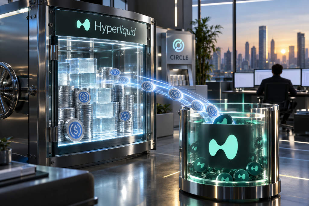Hyperliquid books first $14.58 million in USDC reserve revenue under AQAv2