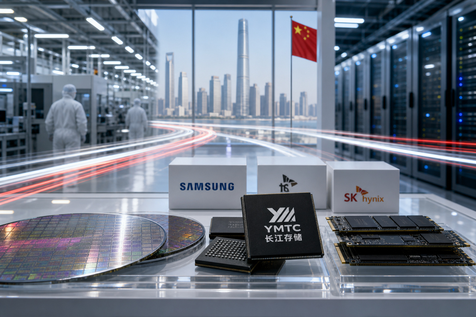 Counterpoint发布第二季度NAND闪存出货量数据:长江存储首次进入前三