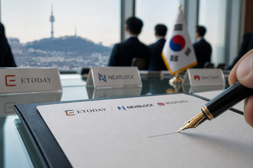 Etoday、Nexblock 与 RootData 达成 Web3 数据内容合作