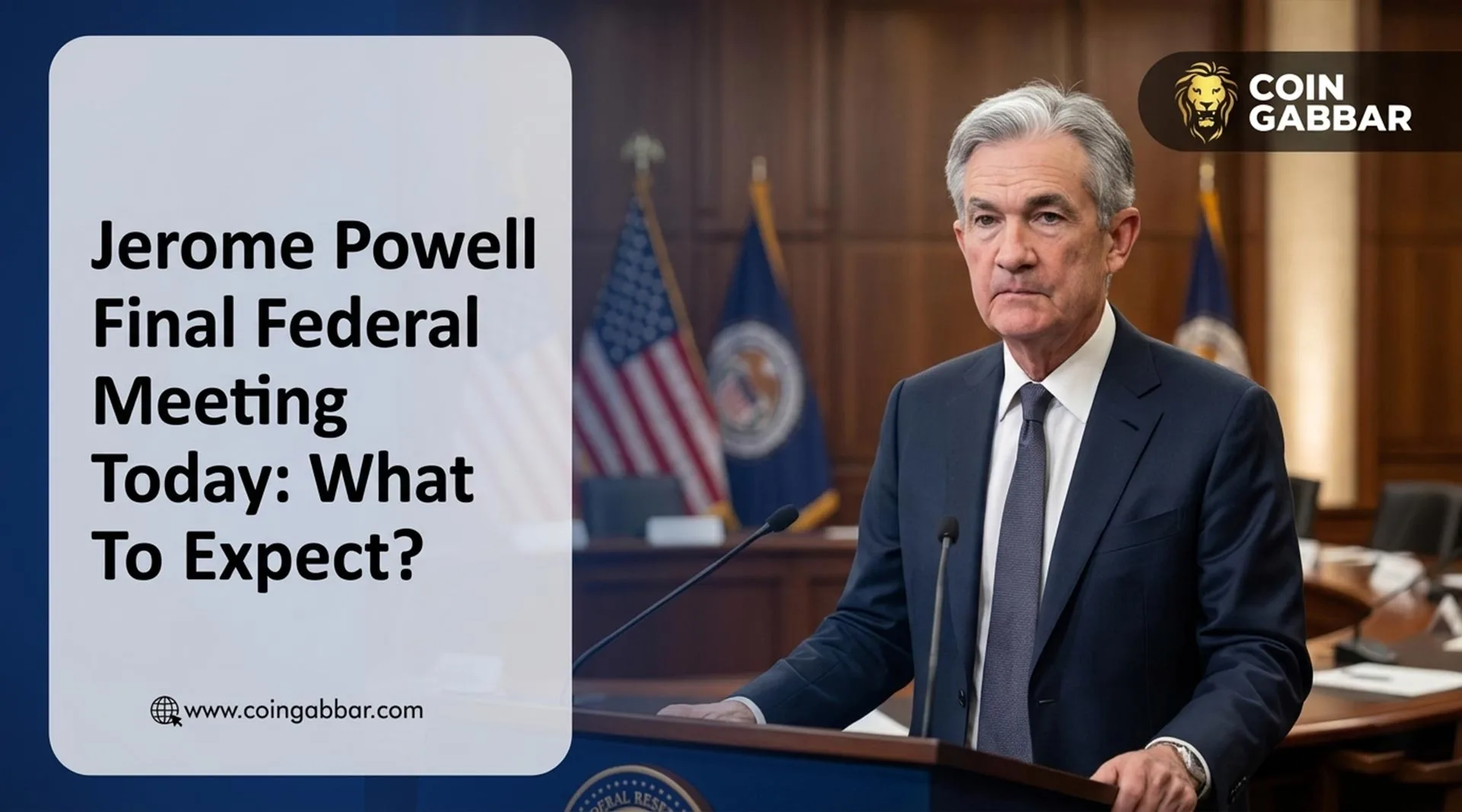 Powell's Last Dance: FOMC Holds Rates at 3.5%-3.75%, Crypto Market Cheers