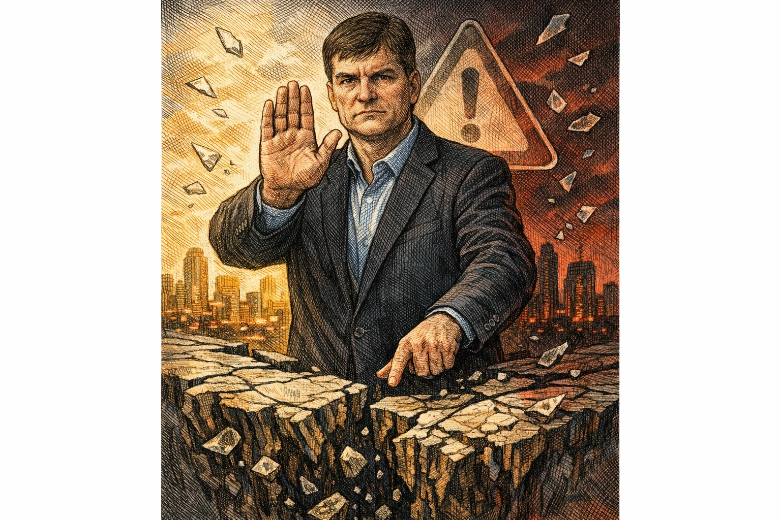 Michael Burry Warns Nasdaq PE at 43x, Bets on Semiconductor Crash: 'Like Minutes Before a Bloody Car Crash'