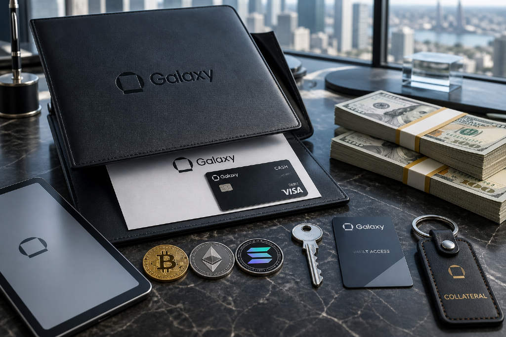 Galaxy推出以BTC、ETH和SOL抵押的投资组合信贷产品