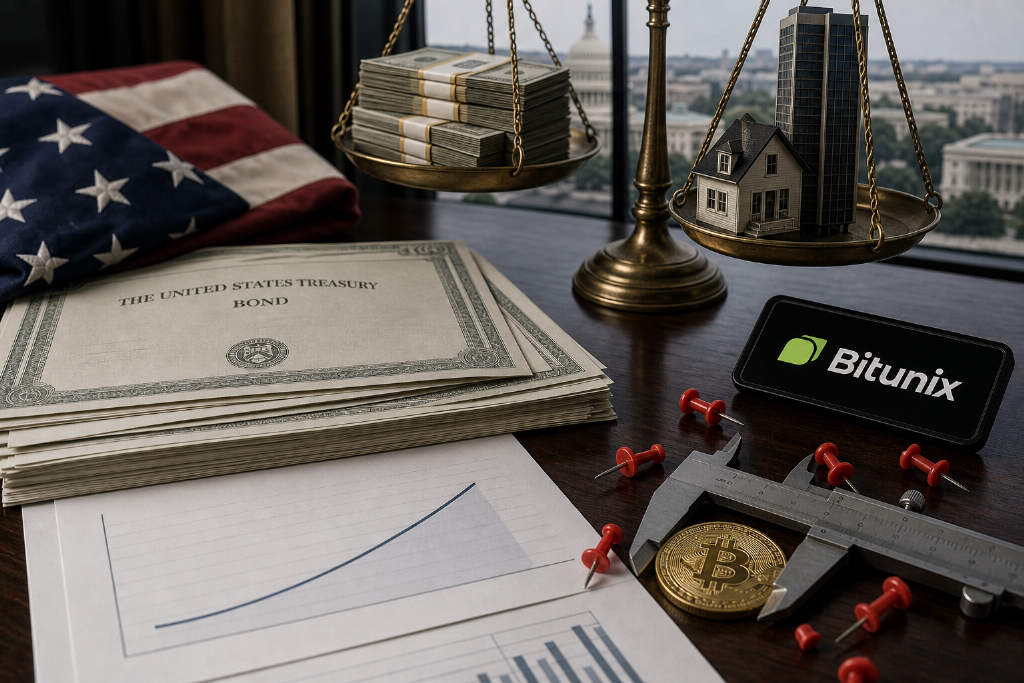 Bitunix分析师称美国财政赤字推高期限溢价,加密市场受流动性考验
