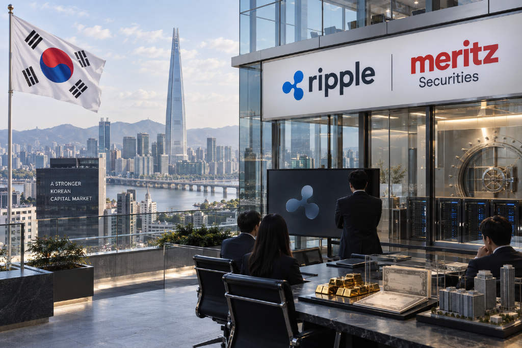 Ripple 与 Meritz Securities 达成合作,拟在韩国探索数字资产托管与代币化