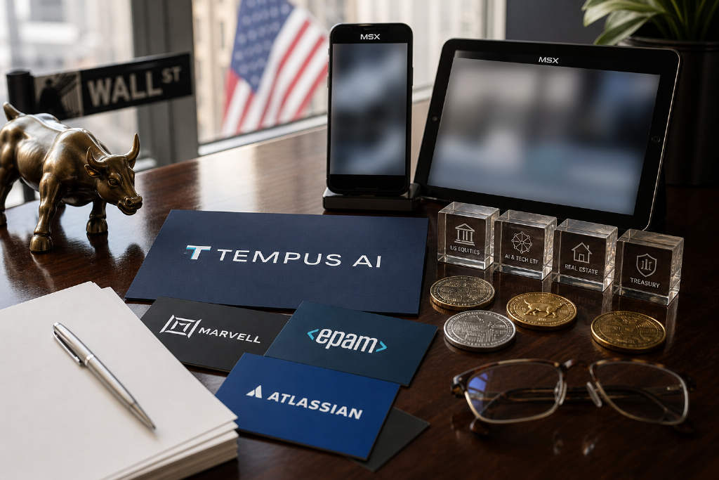 US stocks close slightly higher as AI names rise, with Tempus AI up 24.09%