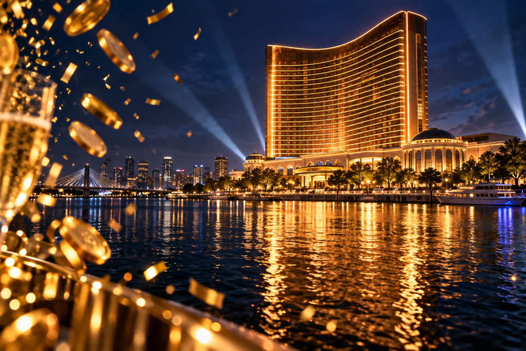 Encore Boston Harbor's Fixed Location and Distances