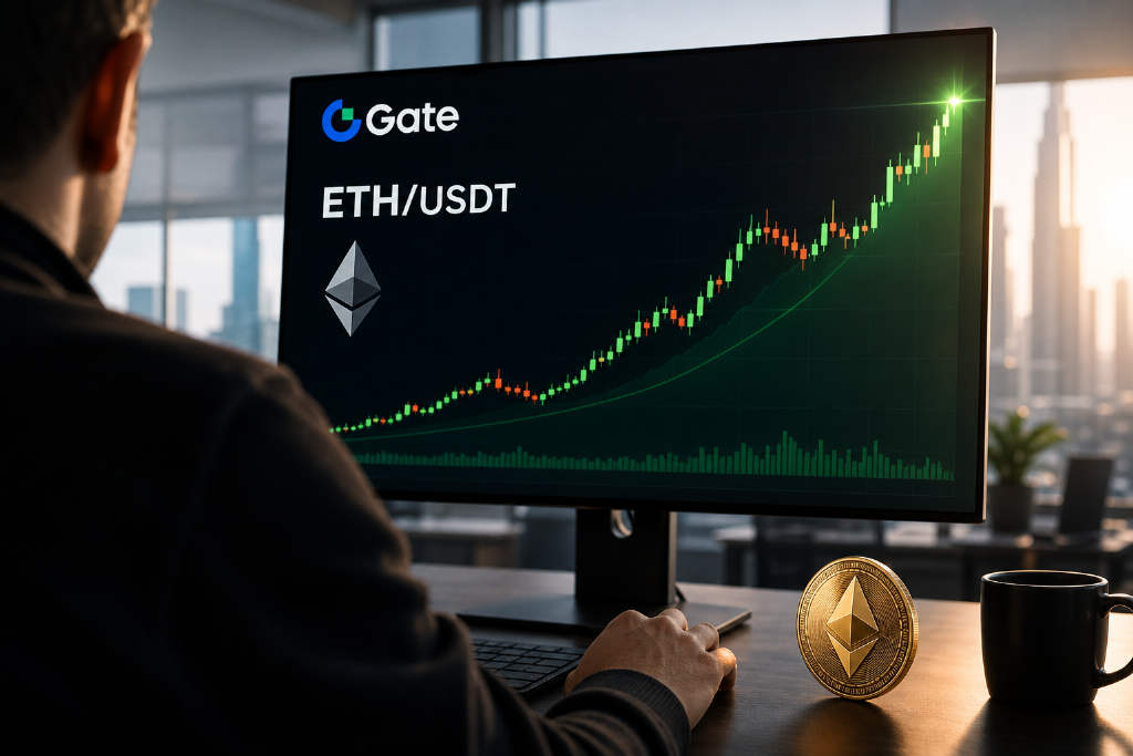 Gate Data Shows ETH/USDT at $2,452.93, Up 5.75% in 24 Hours