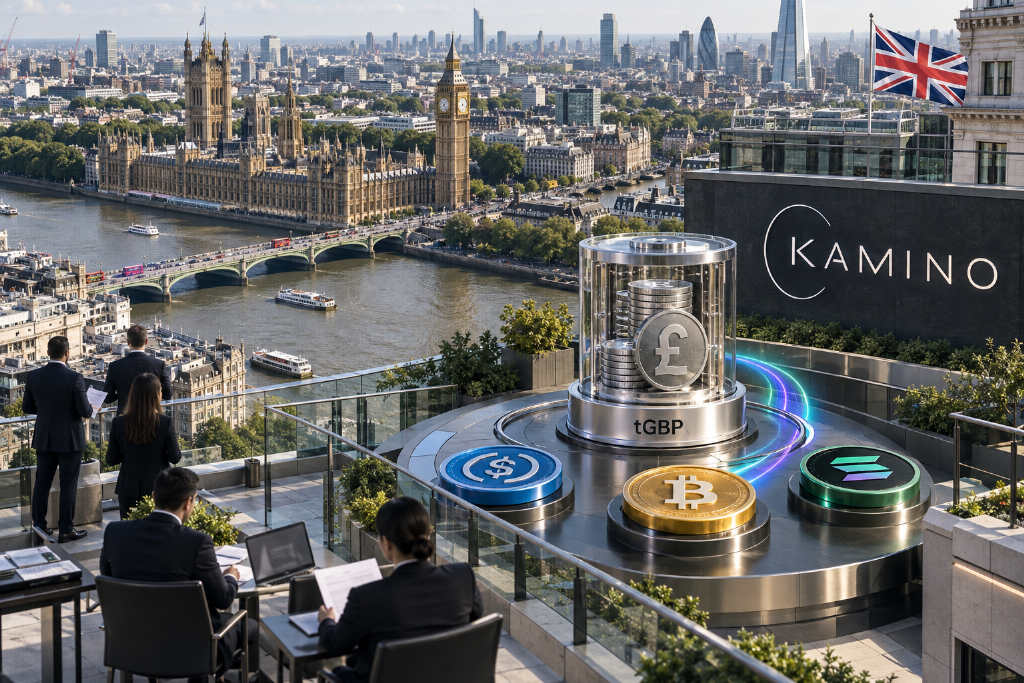 Kamino 在 Solana 上线 tGBP 借贷市场,支持英镑链上借贷