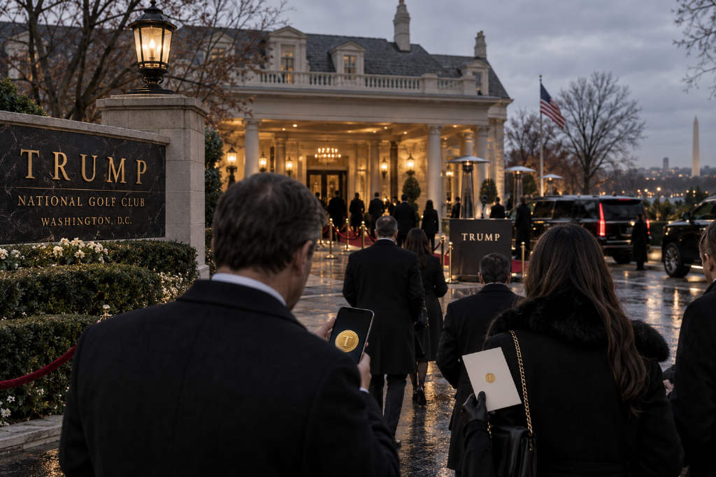 Trump memecoin markets another dinner for top $TRUMP investors