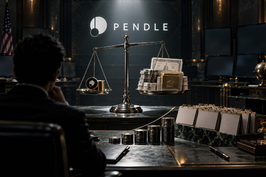 Pendle cut incentives by 58%, yet TVL rebounded 43% as RWA dollar assets took over