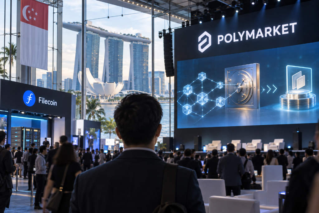 Coplan 在 TOKEN2049 未提及 Polymarket 代币,仅描述链上经济权益