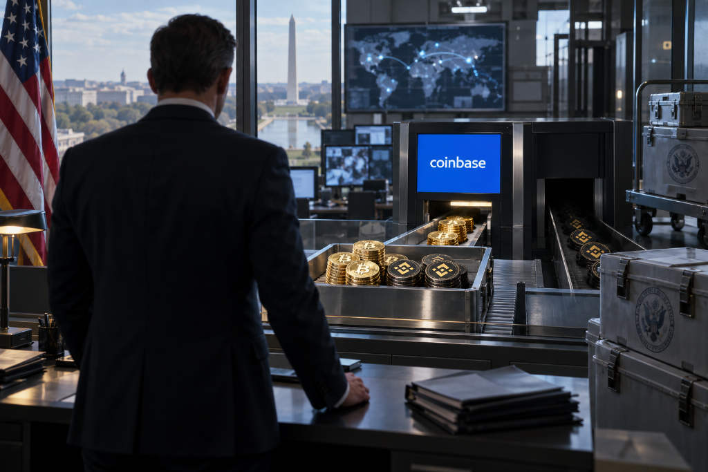 US government moves about $103 million in seized crypto, with 833.6 BTC sent to Coinbase Prime
