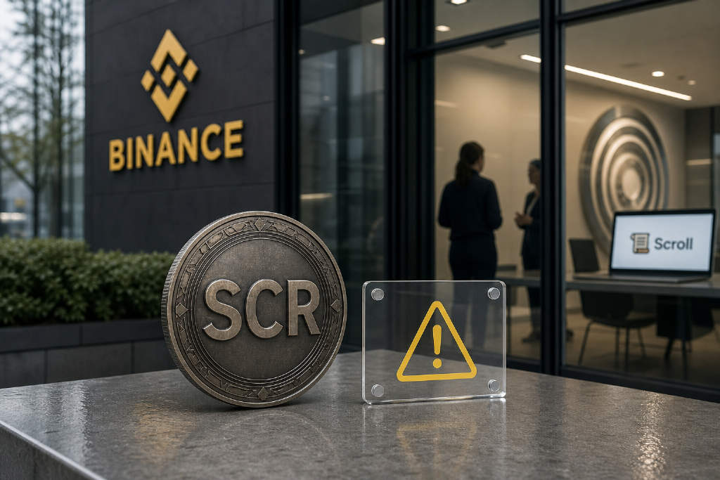 Binance Adds Monitoring Tag to SCR; Scroll Responds, Says Focus Unchanged