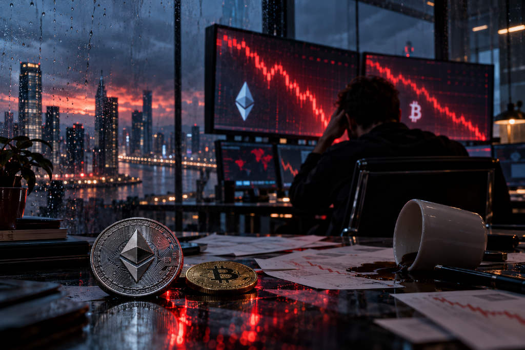 过去 1 小时全网爆仓 3.2 亿美元,ETH 爆仓 1.04 亿美元