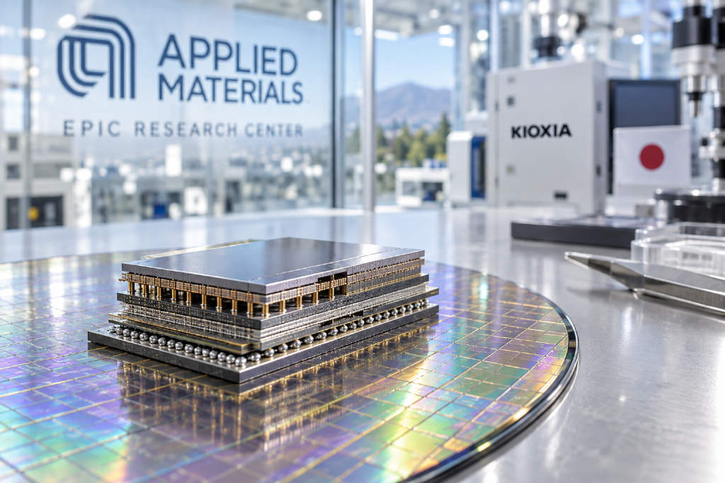 应材联合铠侠推进 AI 内存研发,AMAT 年内涨幅达 90.2%