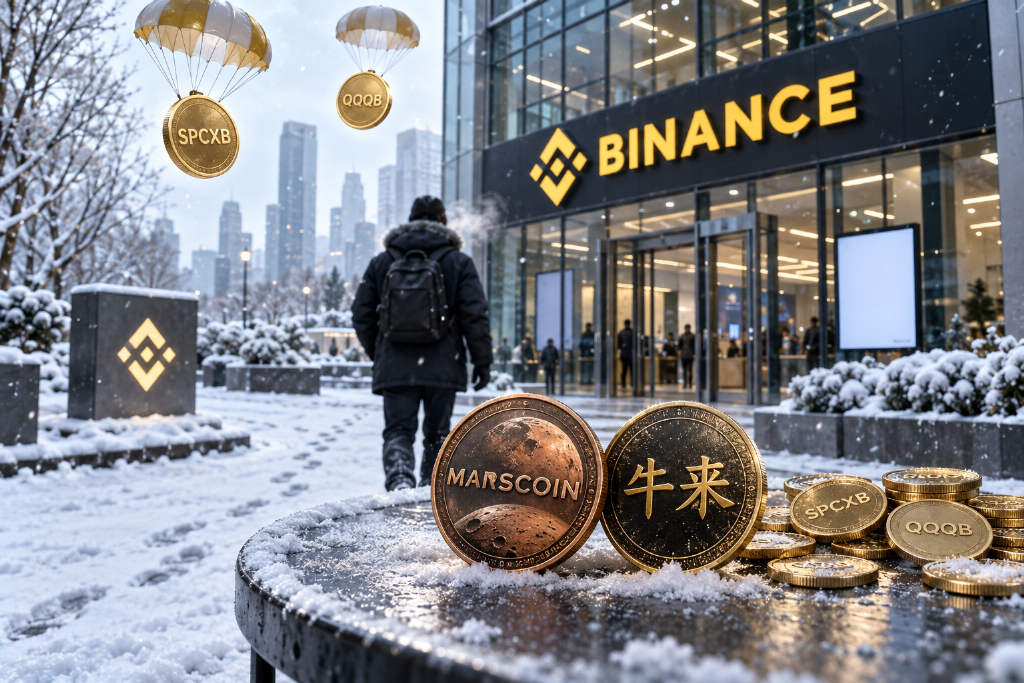 Binance to support SPCXB and QQQB airdrops for MARSCOIN and Niulai holders