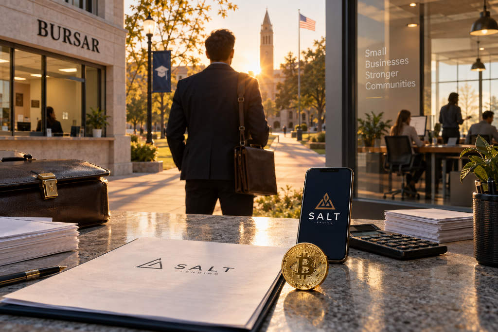 SALT Lending:比特币抵押贷款已被用于学费和工资支付
