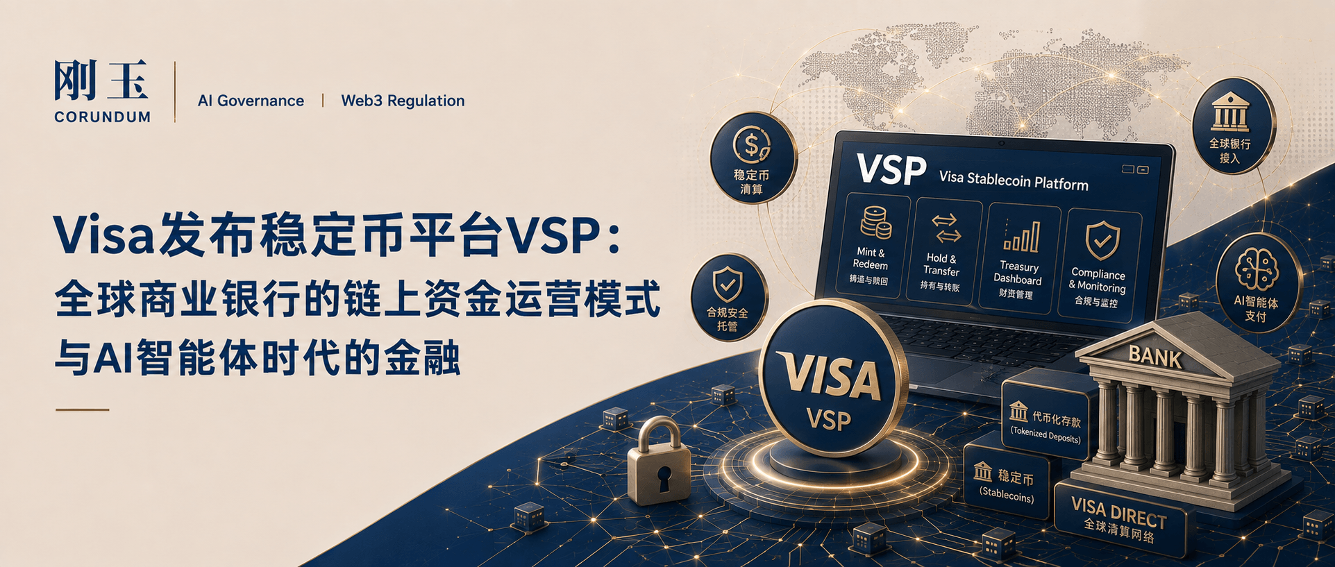 Visa launches VSP to bring stablecoin treasury, bank infrastructure and AI-era payments onto one platform