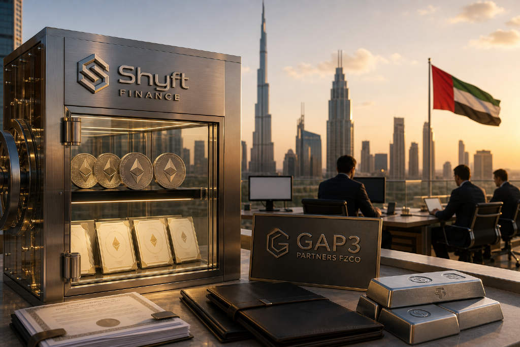Shyft Finance与GAP3合作推出以太坊首批收益金库