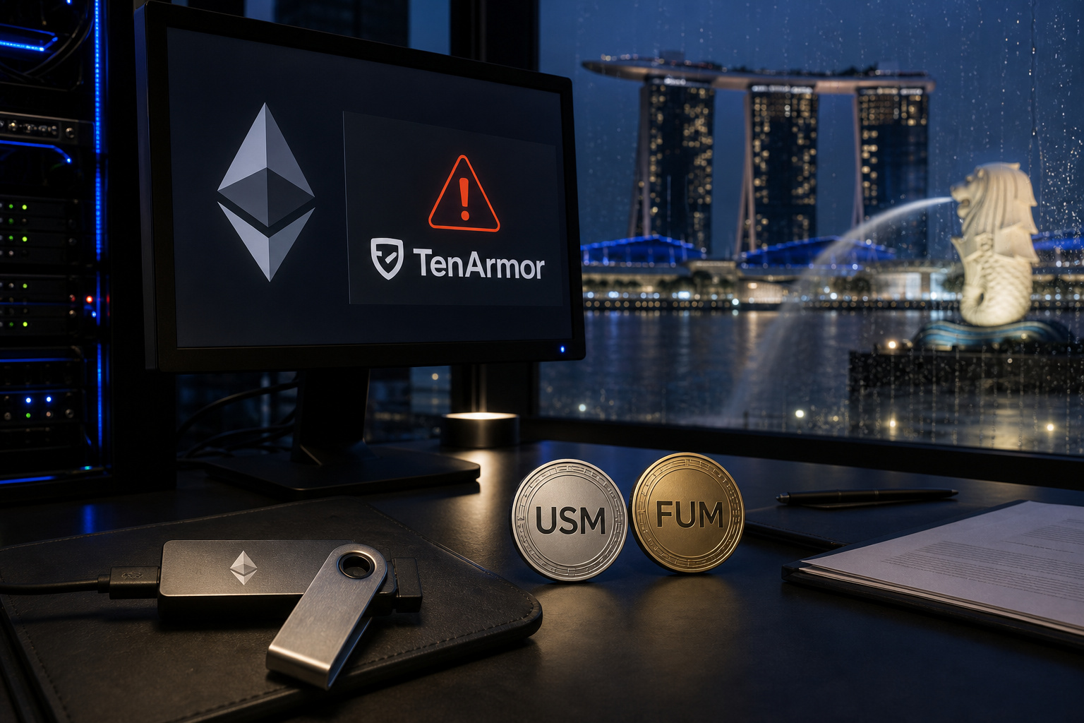 TenArmor:以太坊上 Minimalist USD 遭攻击,损失约 16 万美元