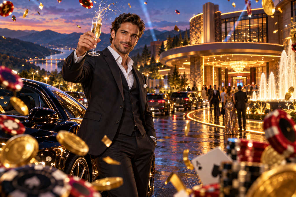 Feather Falls Casino 位置与直线距离指南