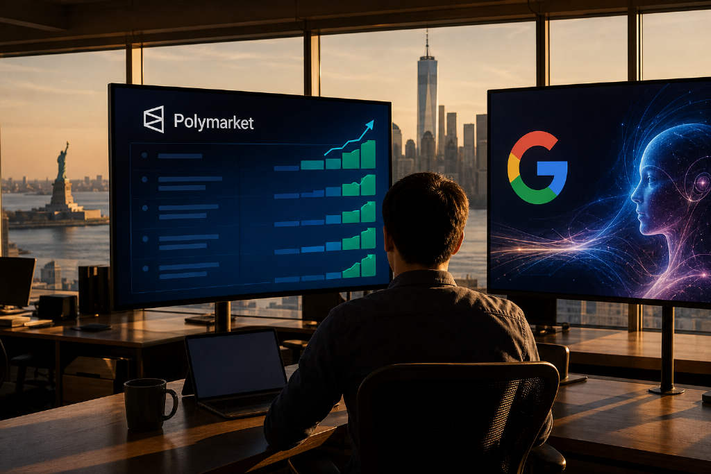 Polymarket预测Gemini 4.0九月前发布概率升至35%,24小时涨12%