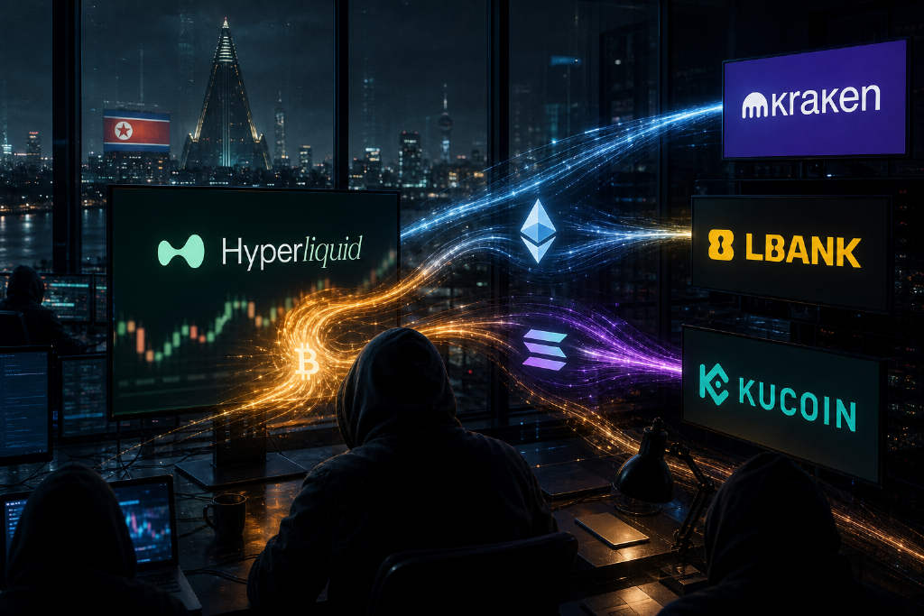 Lazarus 关联钱包三周内在 Hyperliquid 卖出超 3000 万美元比特币