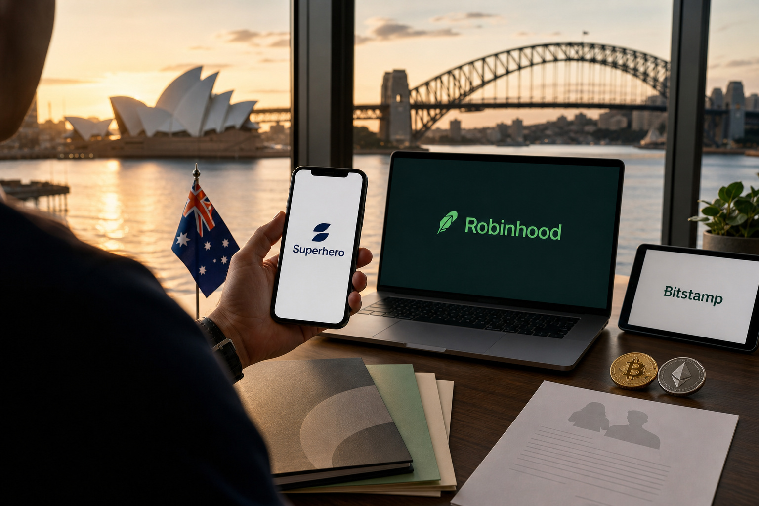 Robinhood Crypto 与 Superhero 达成合作,帮助后者推出加密交易服务