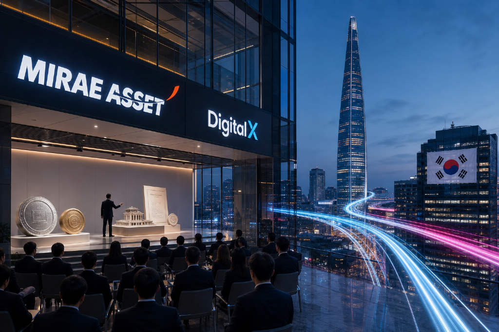 未来资产收购 Digital X 后瞄准 1090 亿美元加密版图