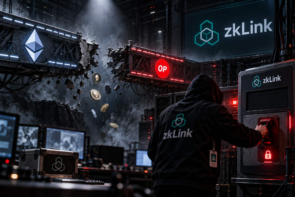 zkLink Nova 跨链桥遭盗超 78 万美元后停摆，提币已临时关闭