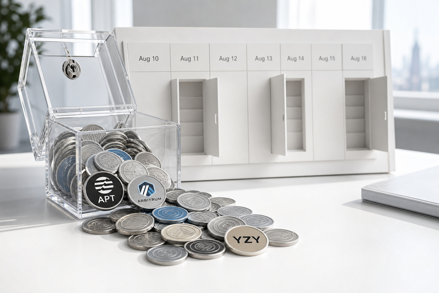 APT, ARB and YZY lead this week’s major token unlocks