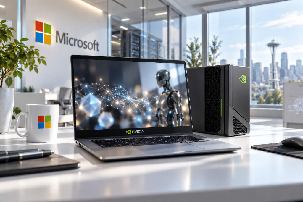 Microsoft says new Nvidia Nemotron model can run on a single laptop or PC