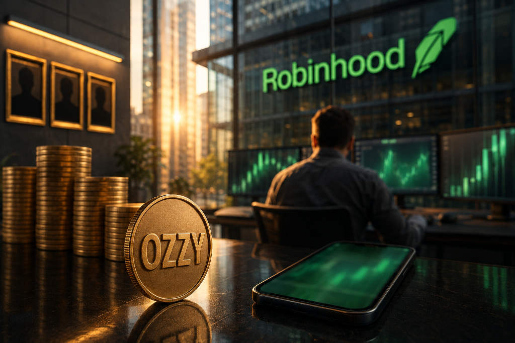 Robinhood链Meme币OZZY市值突破1000万美元,日内涨超310倍