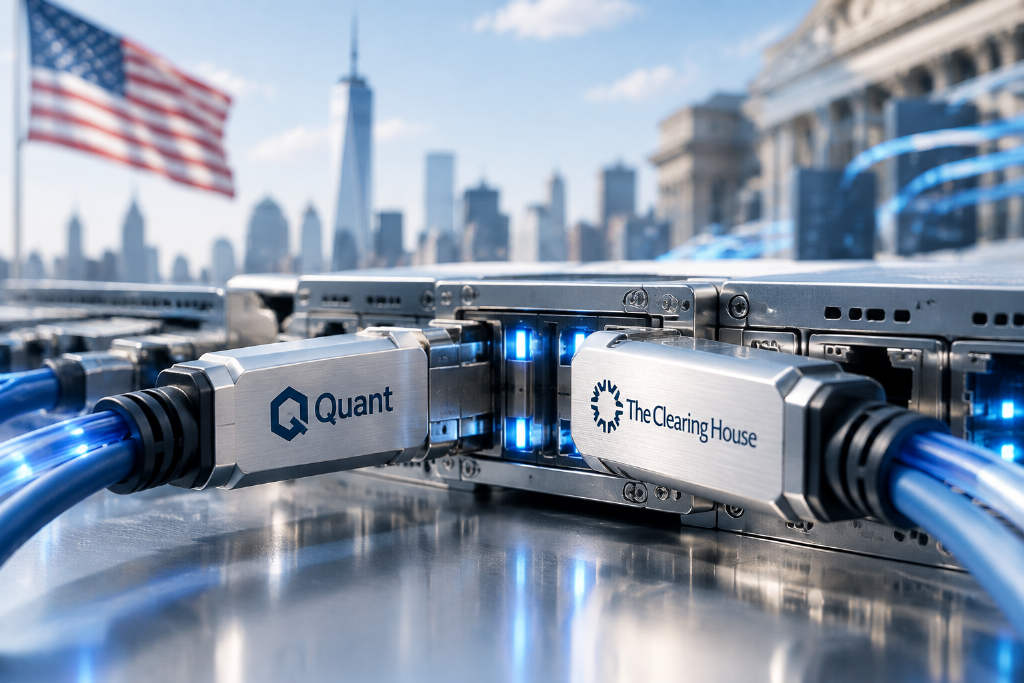 美国清算所选定 Quant 为代币化存款网络提供互操作层