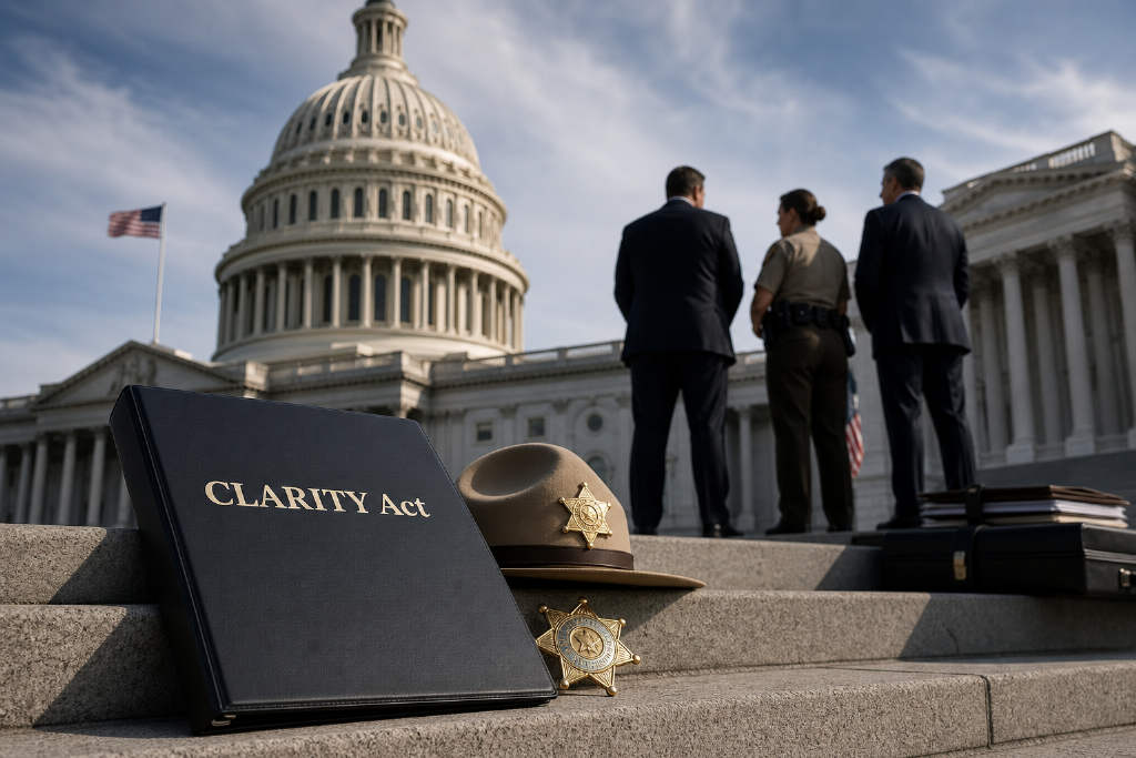 美国全国治安官协会转中立,CLARITY Act 9月15日投票阻力再减