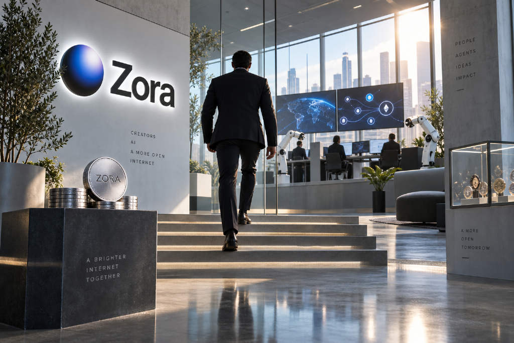 Zora 联合创始人 Dee Goens 接任 CEO,称将推进代币回购与奖励机制