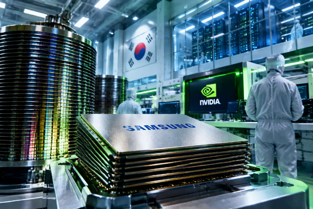 Samsung clears NVIDIA qualification for 12-layer HBM4E as next-gen memory race tightens