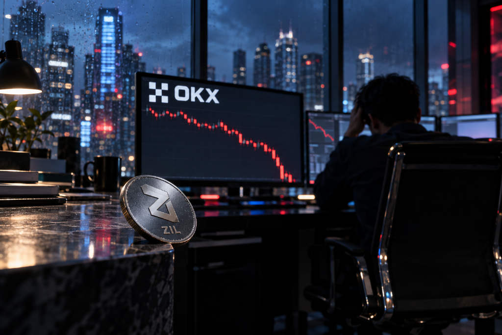 ZIL跌破0.0027 USDT,24小时跌幅达20.21%
