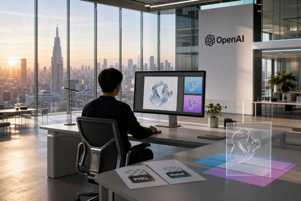 OpenAI 为 GPT-Image-2 预览开放透明背景生成功能