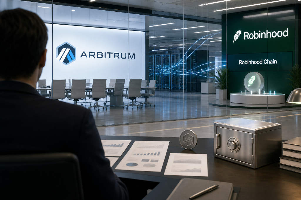 ArbitrumDAO 上半年收入 619 万美元,Robinhood Chain 占 7 月收入 35%