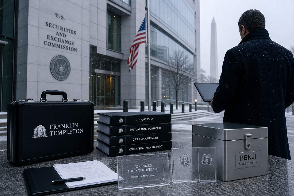 Franklin Templeton拟将BENJI纳入ETF及共同基金持仓与抵押品管理