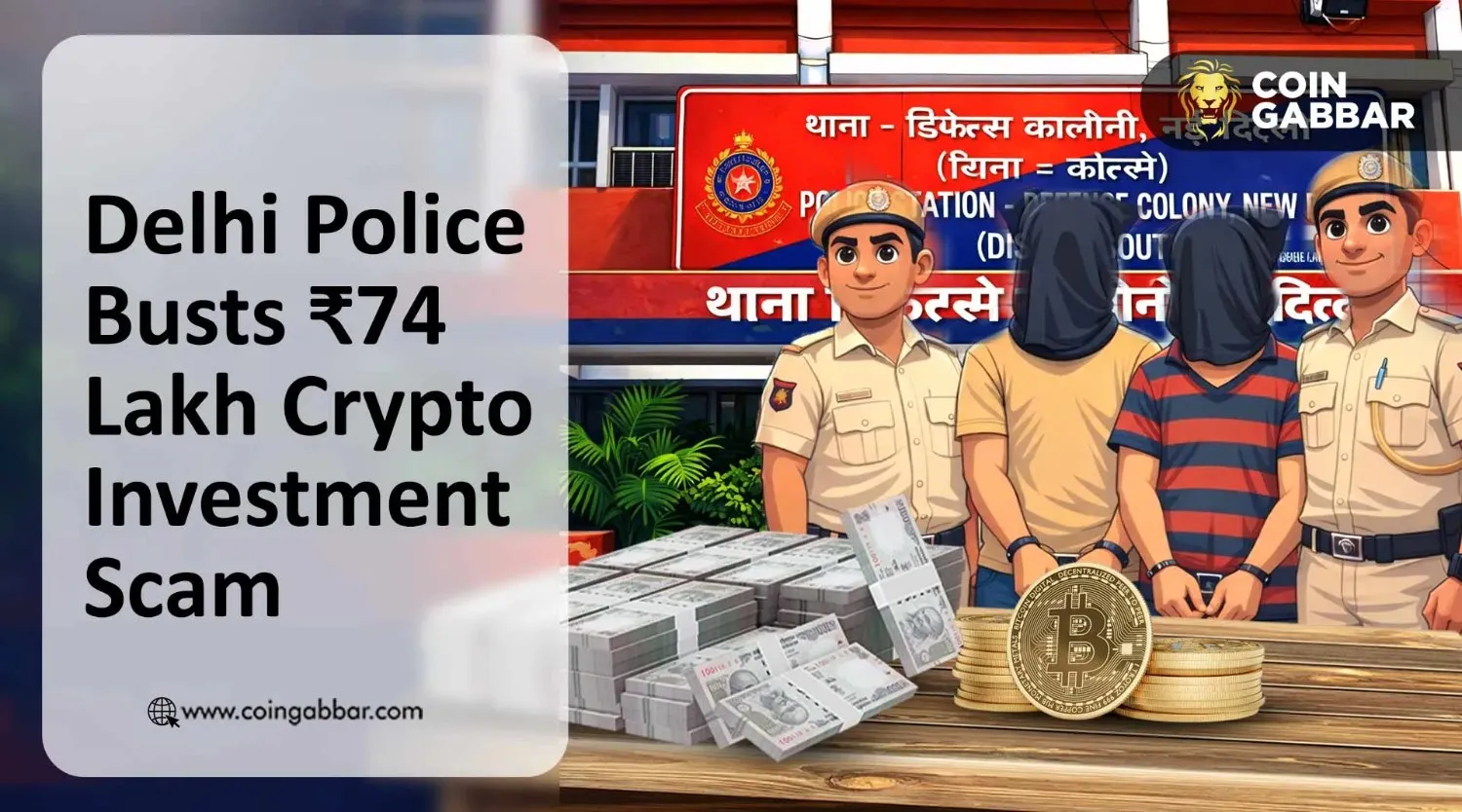 德里警方破获74万卢比加密骗局,专家支招识别假项目