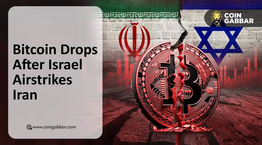 Bitcoin Plunges 6% as Israel Strikes Iran, US Joins Operation