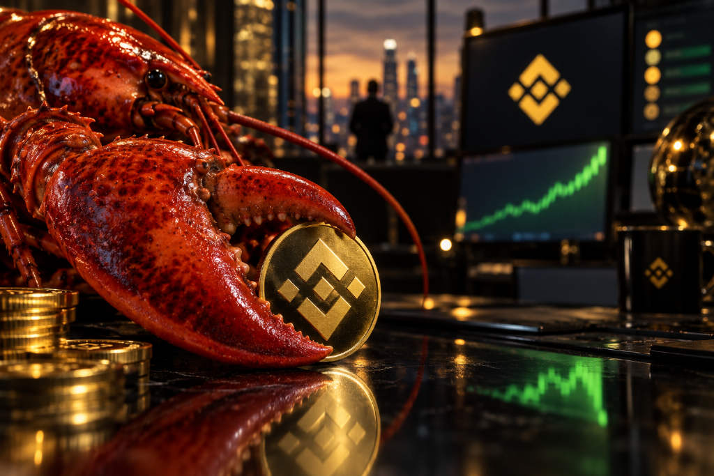 Binance 合约鲸鱼「单老婆」做多「龙虾」总盈利突破 105 万美元