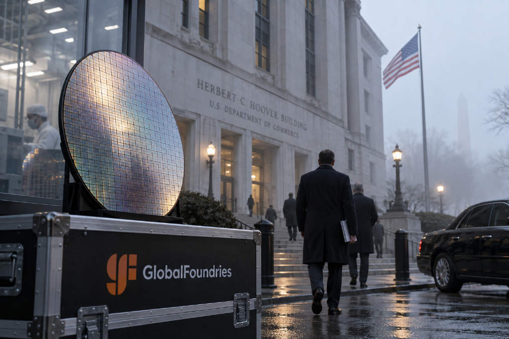 GlobalFoundries向美国商务部发行990.74万股,金额约3.75亿美元