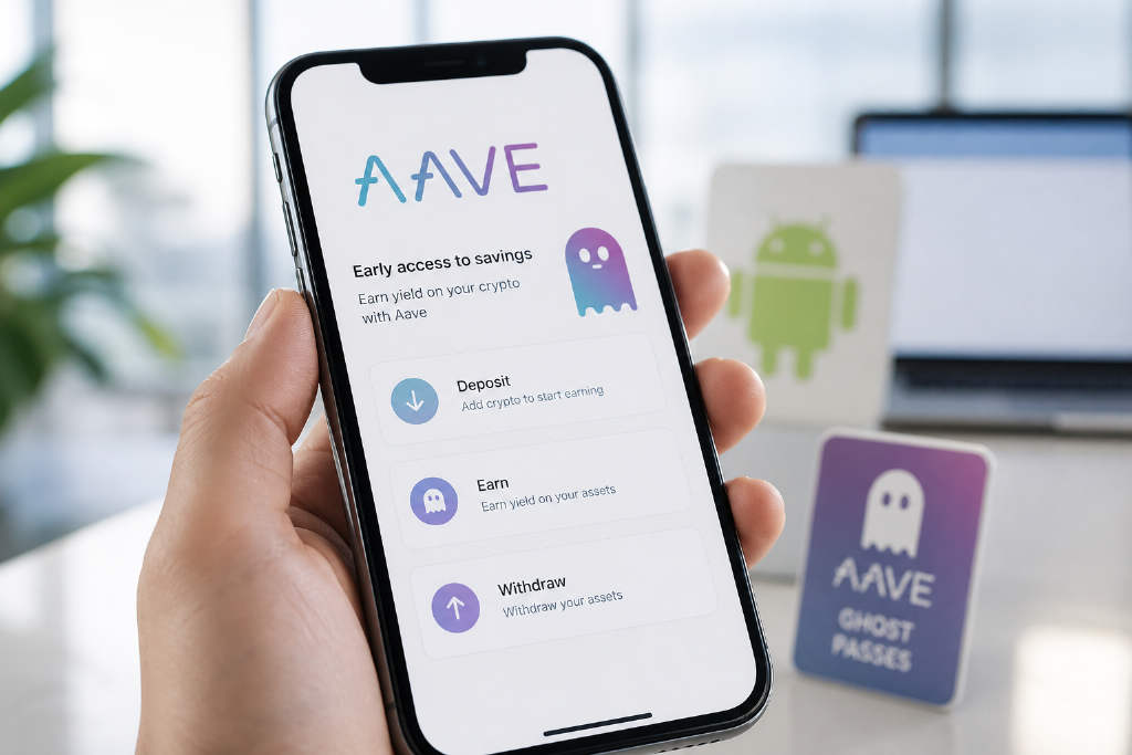 Aave 向 iOS 用户开放早期访问,Android 与网页版仍需排队
