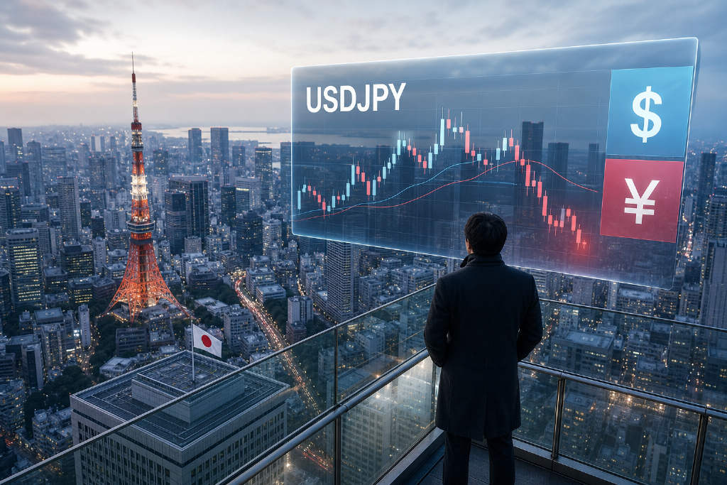 美元兑日元跌至159.5,24小时下跌0.3%