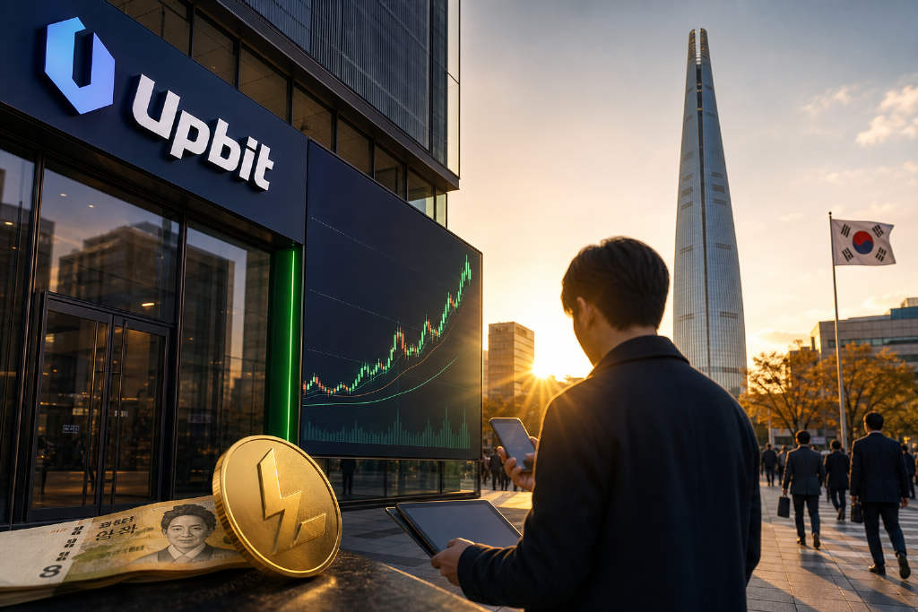 受 Upbit 上线影响,LIT 短时拉升超 5%